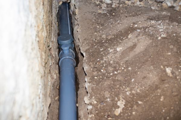 Drain Line Installation in Post Falls