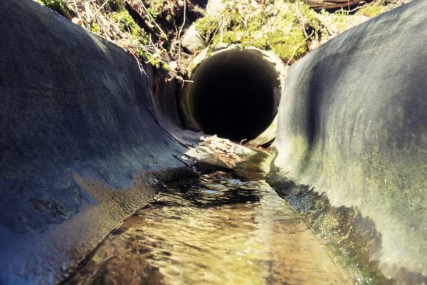 Drainage Swale Installation in Post Falls