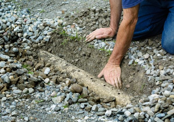 French Ditch Installation in Post Falls