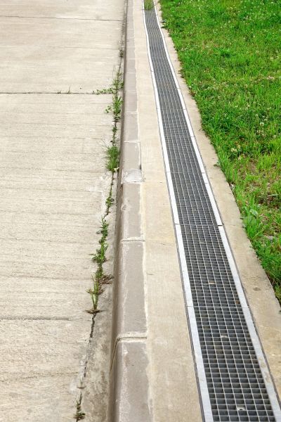 Concrete Drain Installation in Post Falls